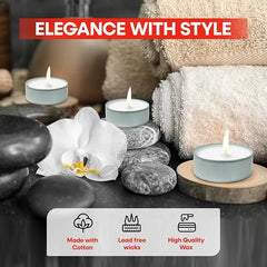 Price's - Maxi Tealights - Pack of 12 - Unscented - 10 Hour Burn Time - Quality White Wax [Energy Class A]