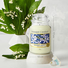 Yankee Candle Scented Candle | Midnight Jasmine Large Jar | Long Burning Candles: up to 150 Hours | Perfect Gifts for Women