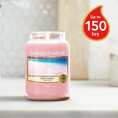 Yankee Candle Scented Candle | Pink Sands Large Jar | Long Burning Candles: up to 150 Hours | Perfect Gifts for Women