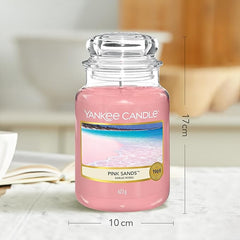 Yankee Candle Scented Candle | Pink Sands Large Jar | Long Burning Candles: up to 150 Hours | Perfect Gifts for Women