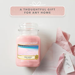 Yankee Candle Scented Candle | Pink Sands Large Jar | Long Burning Candles: up to 150 Hours | Perfect Gifts for Women