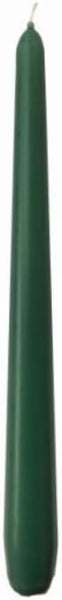 Price's Candles Tapered Dinner Candles Green Unscented Wax Pack of 50 | 7 Hour Burn Time Elegant Long Candles for Home Decor, Events, Celebrations & Dining
