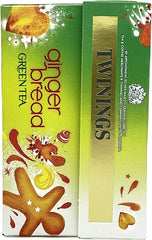 Twinings Gingerbread Green Tea, 80 Envelopes (Multipack of 4 x 20 Envelopes)