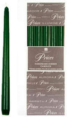 Price's Candles - 10" Venetian Wrapped Dinner Candles - Wine Red - 10 Pack - 7 Hour Burn Time - Unscented - Non-Drip - Solid Colour - Multi-Purpose