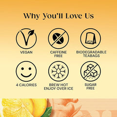 Twinings Lemon and Ginger Flavoured Tea - 80 Biodegradable Bags (Multipack of 4 x 20), Caffeine-Free Herbal Tea with Zesty Lemon & Spicy Ginger Flavor, Refreshing & Soothing Beverage