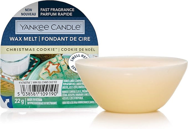 Yankee Candle Wax Melts | Christmas Cookie | Up to 8 Hours of Fragrance | 1 Count