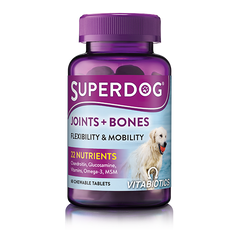 Vitabiotics SuperDog Joints & Bones (60 Chewable Tablets)