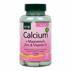 Holland & Barrett-Calcium Magnesium Vitamin D & Zinc 120 Tablets