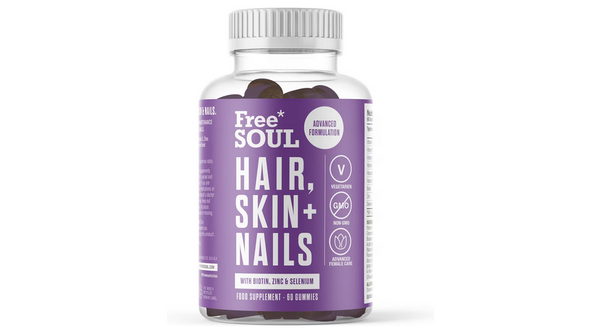 Free Soul Hair, Skin, & Nails Gummies | Hair Growth & Skin Health Supplement