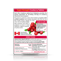 Vitabiotics Ultra Cranberry (30 Tablets)