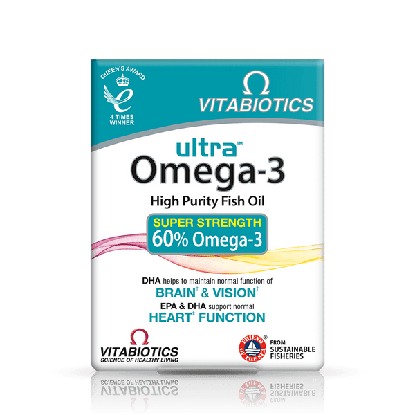 Vitabiotics Ultra Omega-3 High Purity Fish Oil (60 Capsules)