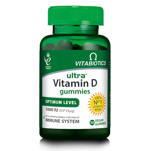 Vitabiotics Ultra Vitamin D Gummies (50 Gummies)