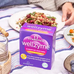 Vitabiotics Wellzyme Digestive Enzymes Advanced (60 Capsules)