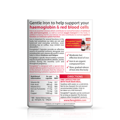 Vitabiotics Feroglobin Capsules( 30 Capsules)