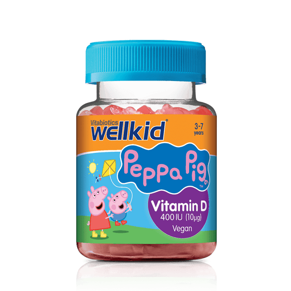 Vitabiotics Wellkid Peppa Pig Vitamin D (30 Soft Jellies)