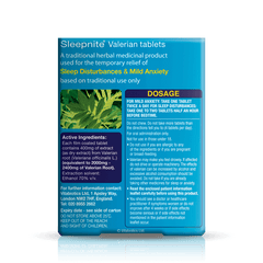 Vitabiotics Sleepnite Valerian (30 Tablets)