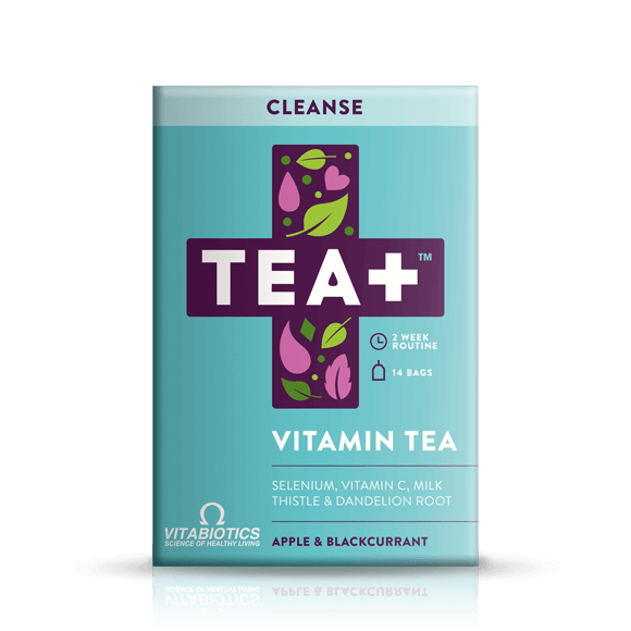 Vitabiotics TEA+ Cleanse Vitamin Tea (14 Tea Bags)