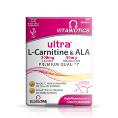 Vitabiotics Ultra L-Carnitine & ALA (60 Tablets)