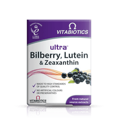 Vitabiotics Ultra Bilberry, Lutein & Zeaxanthin (30 Tablets)