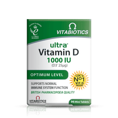 Vitabiotics Ultra Vitamin D 1000IU (96 Tablets)