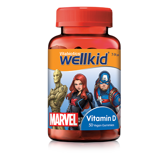 Vitabiotics Wellkid Marvel Vitamin D (50 Vegan Gummies)