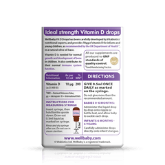 Vitabiotics Wellbaby Vitamin D Drops 30ml