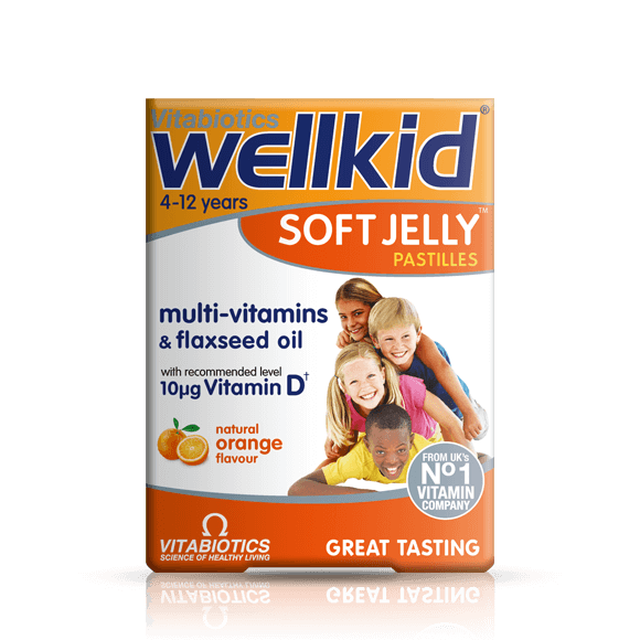 Vitabiotics Wellkid Soft Jelly Pastilles (30 Jelly Pastilles)