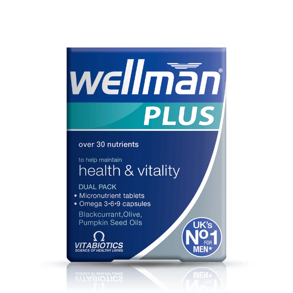 Vitabiotics Wellman Plus Omega 3-6-9 (56 Tablets/Capsules)