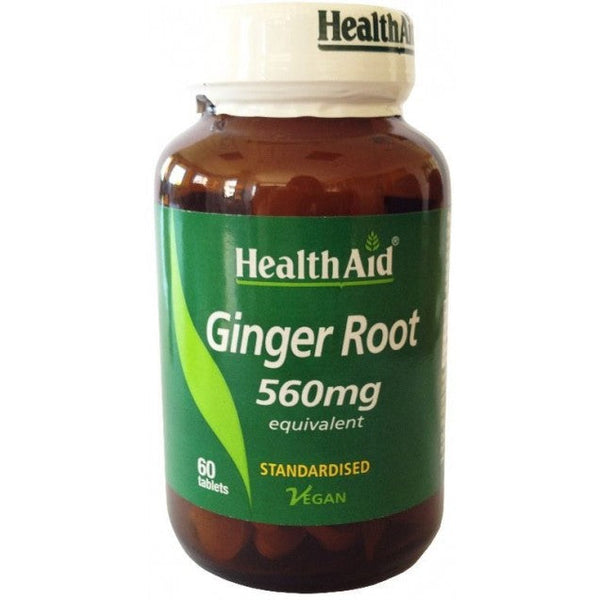 HealthAid Ginger Extract 560mg Tablets