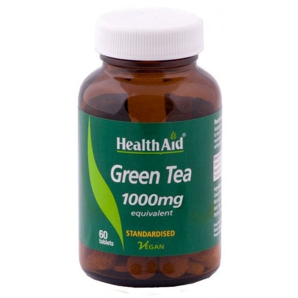 HealthAid Green Tea Extract 100mg Tablets