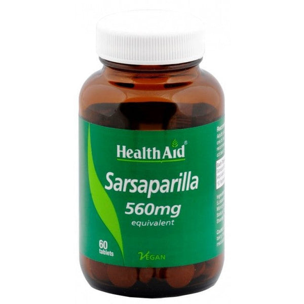 HealthAid Sarsaparilla 560mg Tablets