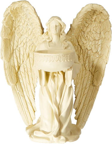 Puckator Kneeling Angel Figurine Tea Light Candle Holder
