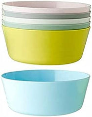 Pack of 6 X IKEA - KALAS Children Color Bowls