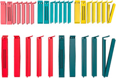 Ikea Bevara Sealing Clip Multicolor, IKEA-Bevara-Clip-Multicolor-1pk