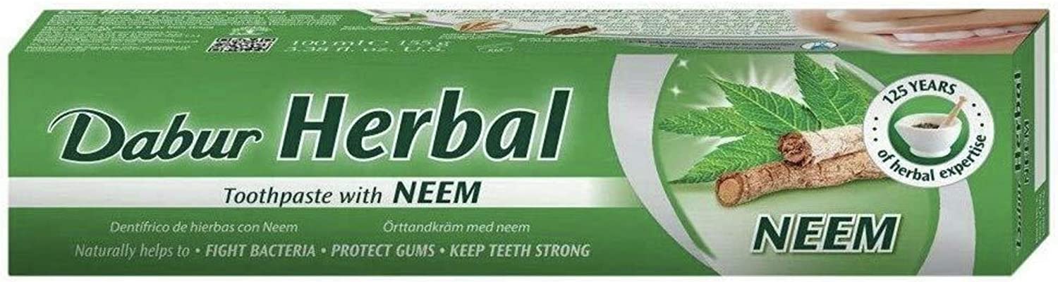Dabur Herbal Toothpaste Neem 100ml x 3 Packs