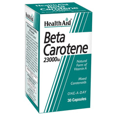 HealthAid Beta-Carotene (Natural-Mixed Carotenoids) 15mg