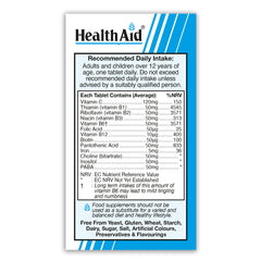 HealthAid Vitamin B50 Complex Tablets
