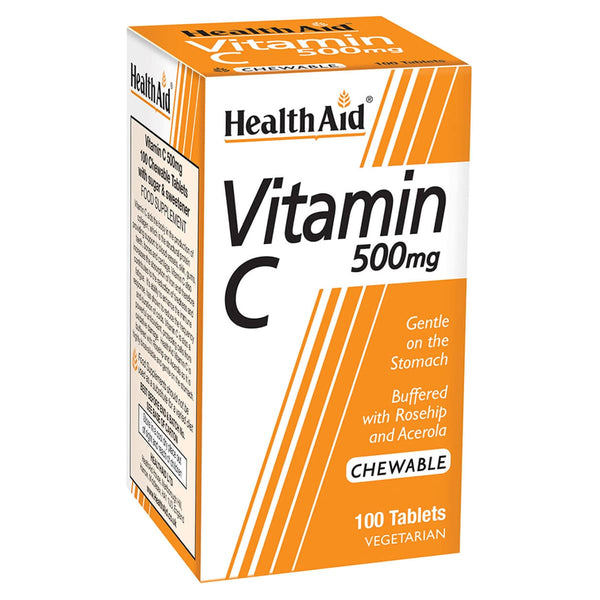 HealthAid Vitamin C 1000mg Chewable Tablets
