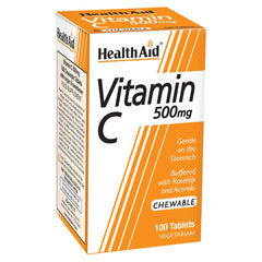 HealthAid Vitamin C 1000mg Chewable Tablets