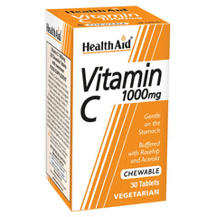 HealthAid Vitamin C 1000mg Chewable Tablets