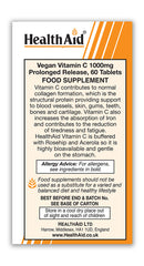 Vitamin C 1000mg Prolonged Release Tablets