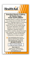 Esterified Vitamin C 500mg Tablets