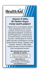 Vitamin D 500iu Tablets