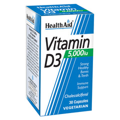 Healthaid Vitamin D3 5000iu Vegicaps