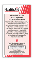 Vitamin E 200iu Capsules