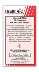 Vitamin E 600iu Capsules