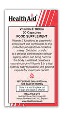Vitamin E 1000iu Capsules