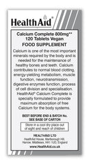 HealthAid Calcium Complete 800mg Tablets