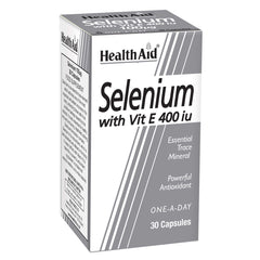 HealthAid Selenium 100ug + Vitamin E 400iu Capsules