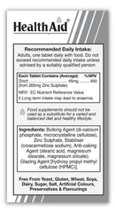 HealthAid Zinc Sulphate 200mg Tablets